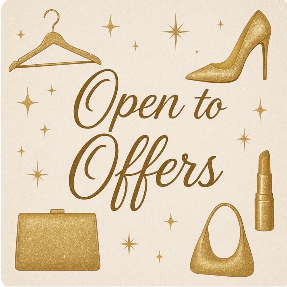 Open to reasonable offers!